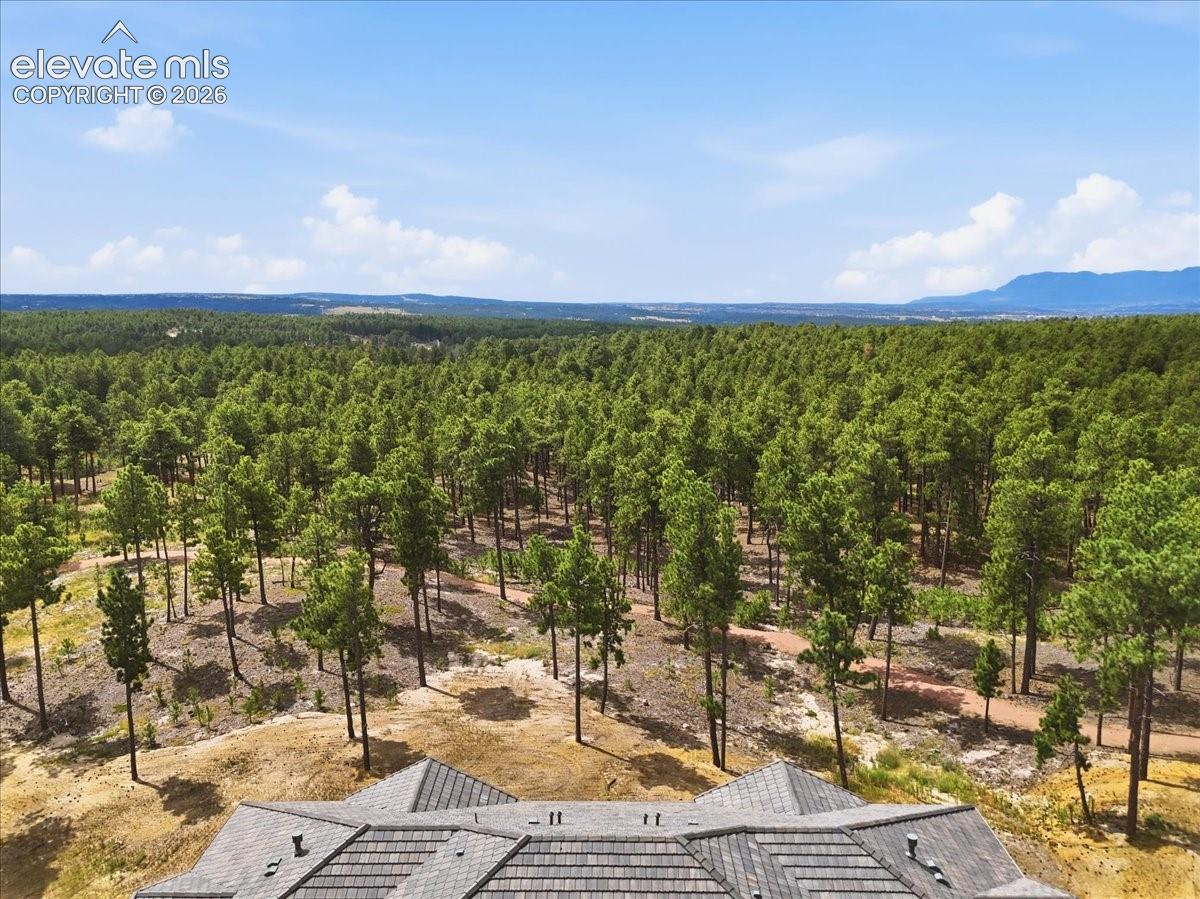 Surrounded by 45 treed acres with trails.