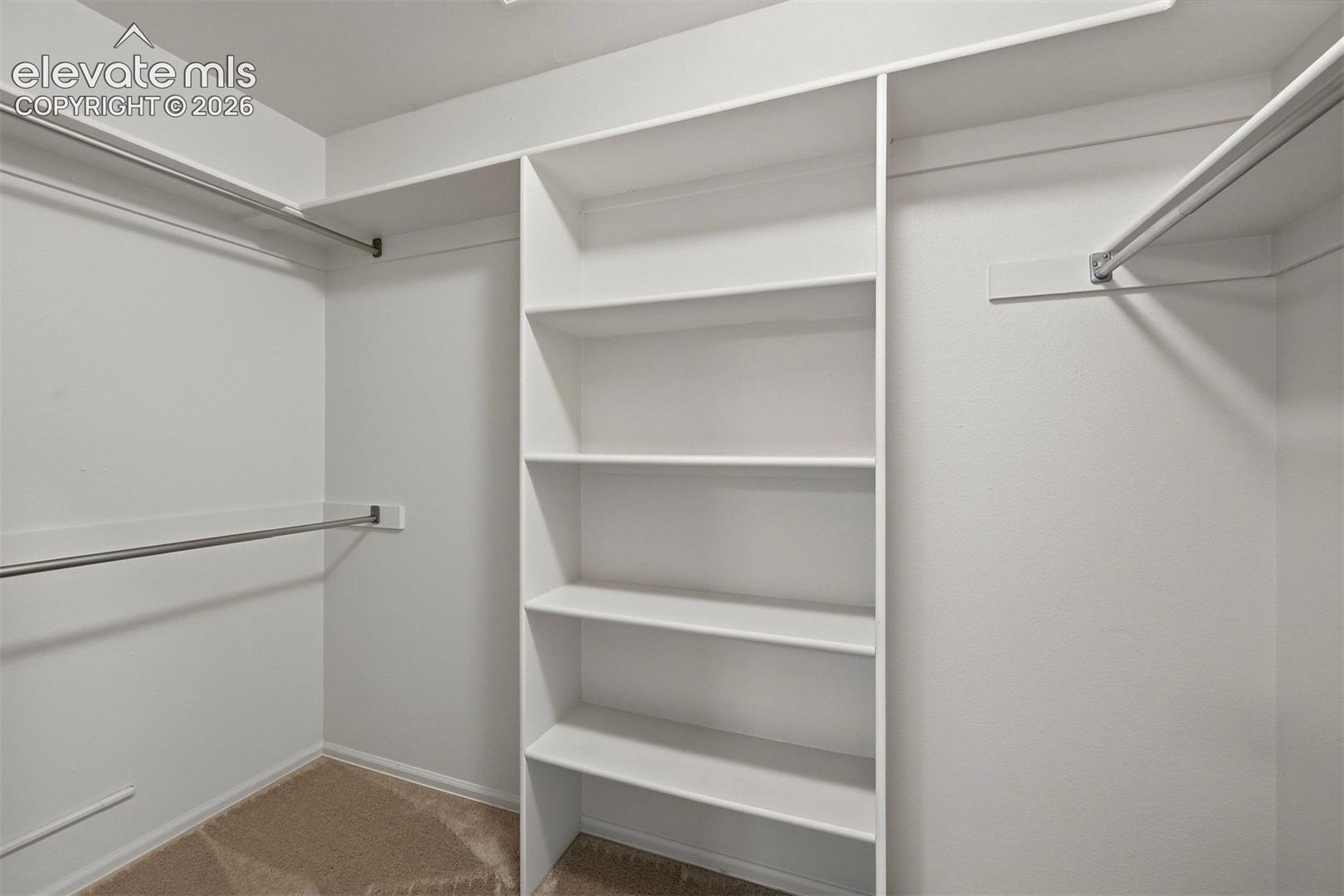 Main level walk-in closet