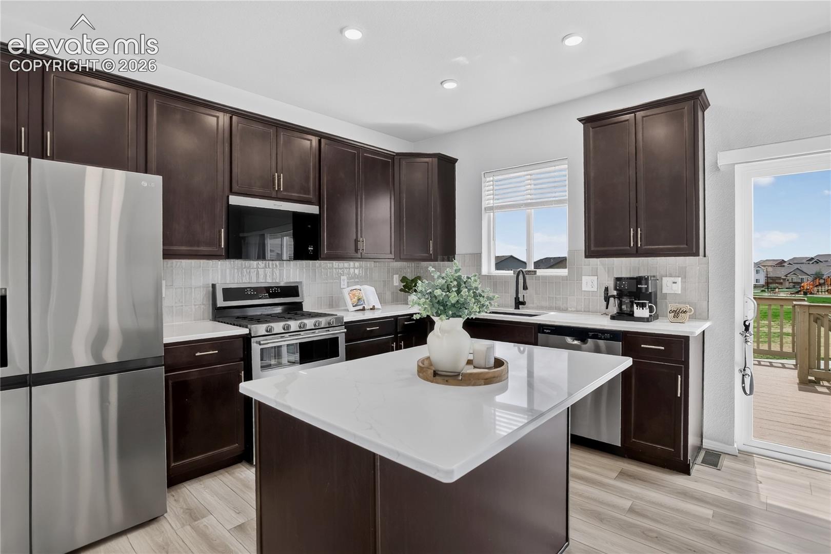 Kitchen w/ SS appliances