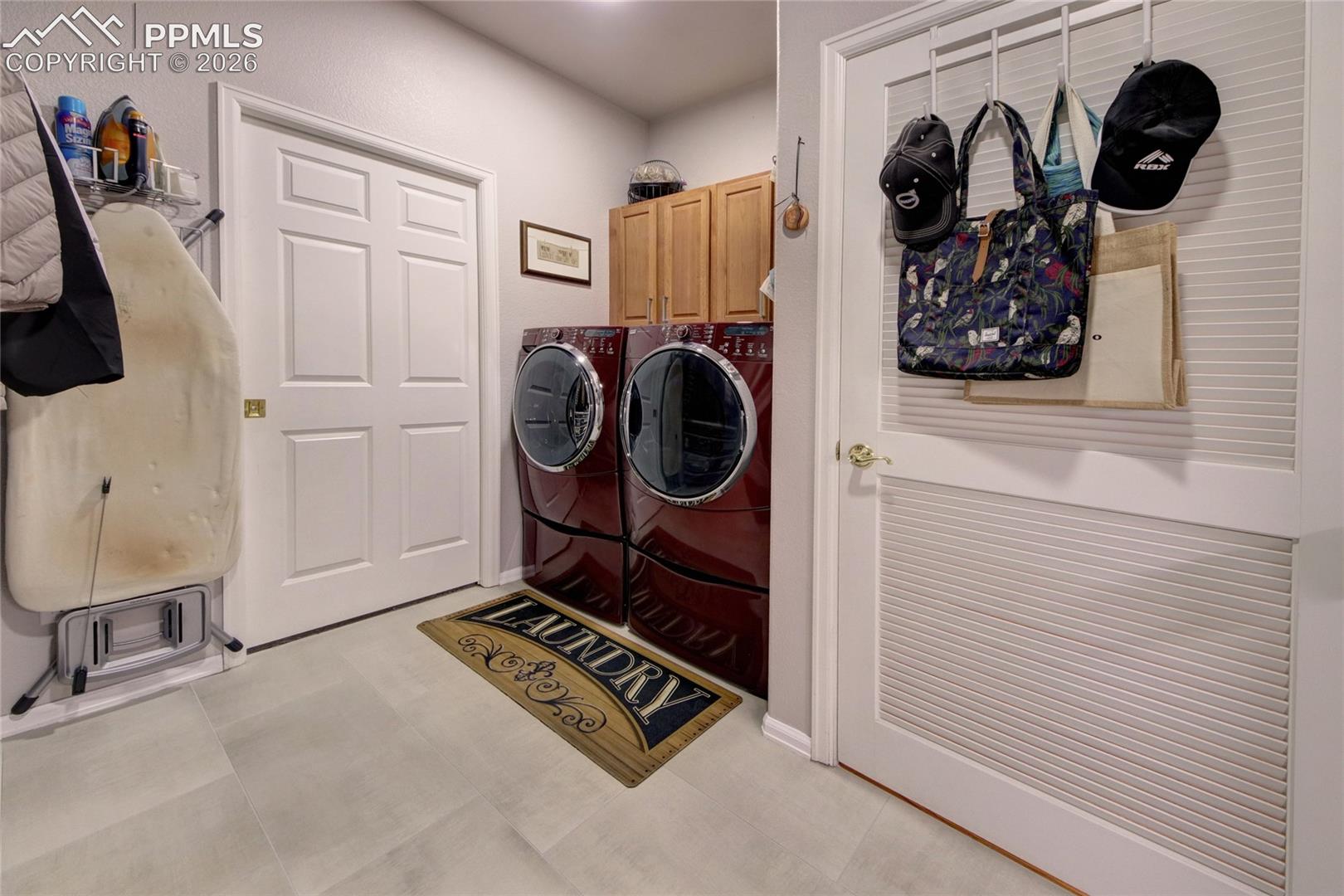 Laundry room on main level