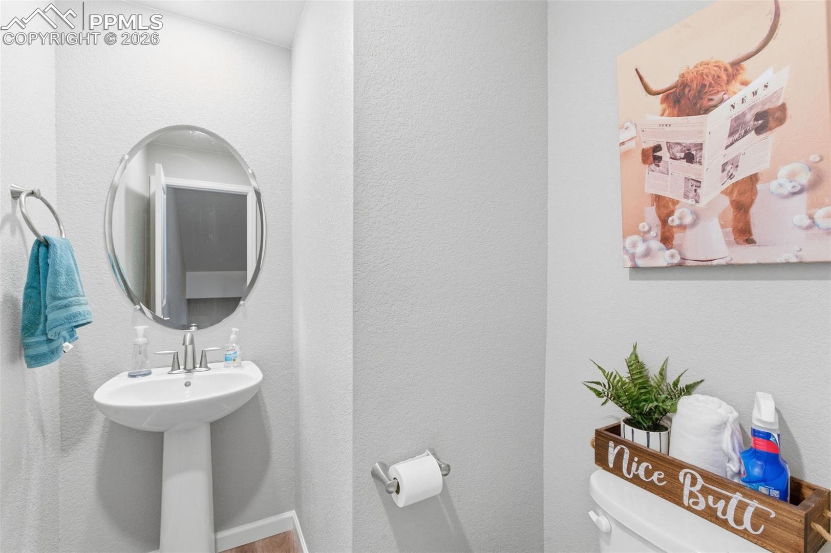 Main level bathroom