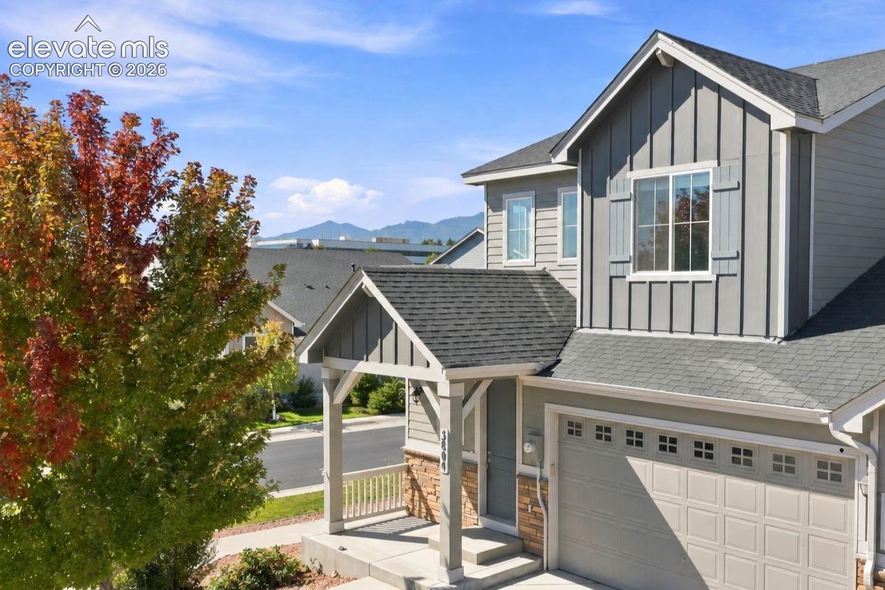 "I want to live near the mountains, walking distance to a wildlife trail system, in a newer home, while still being 15 minutes from Costco, a great hospital, and top schools!” WE GOT YOU! This 2019 west side corner-lot home has 3,300+ square feet of main-level living and is located in Award-Winning D20 school district. You can step out the front door and walk to Rockrimmon Open Space. Main level living!Primary suite, laundry, and kitchen all on the main levelOpen floorplan, 8' doors, vaulted ceilings, abundant natural light, beautiful LVP flooring on the main, and cozy fireplaceGourmet kitchen with gorgeous granite counters, oversized island with bar seating, gas range, double oven, stainless appliances, soft close tall cabinets, pantry, and pendant lightingPrimary suite with dual vanity, comfort-height counters, walk-in shower with upgraded tile to the ceiling, bidet, and a huge walk-in closetSmart thermostat and Smart doorbellRoom for everyone!Upstairs: two generous bedrooms, a loft, and a full bath with dual vanityGarden-level basement with 9' ceilings, a large rec room, storage rooms, and a 4th bedroom with its own full bathWalk-In closets in every bedroom.Insulated, drywalled garage with an epoxy floor, EV charger, and Smart openerCovered back patio for private sunsetsThe location!Put on your hiking shoes and walk out the front door to Rockrimmon Open Space. Hike deer, hawk, and songbird country, wind through grasslands and rocky outcrops. The views of Pikes Peak, Garden of the Gods, and the city skyline make it a favorite spot for photographers. Costco and restaurants are under 5 minutes away. I-25 is two turns away, the Air Force Academy is under 10 minutes, and most of Colorado Springs is within 20 minutes. HOA tends to trash, lawn, snow removal and maintains pocket parks.Mountain views, trails, a newer build, and everything close. This is your perfect west side Colorado Springs home!