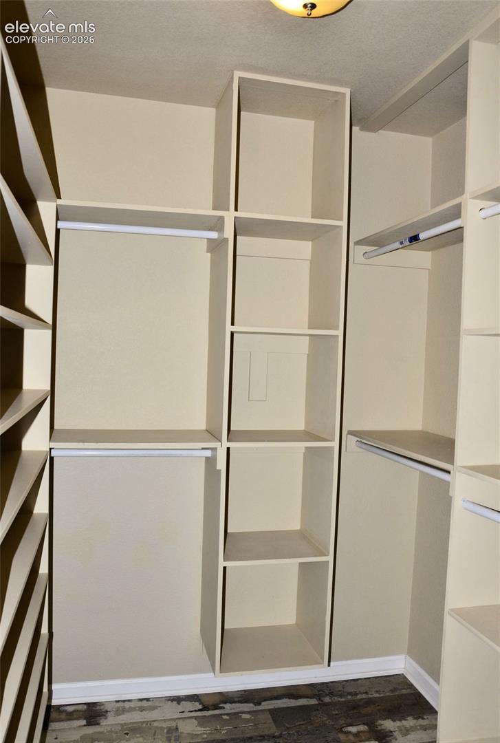 Main bedroom walk-in closet