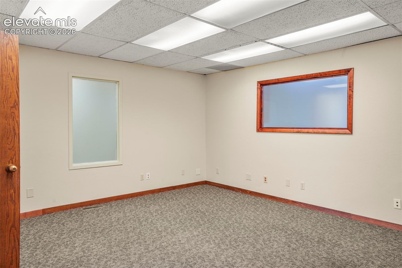 West Side Office #1 -  possible use as a conference room.