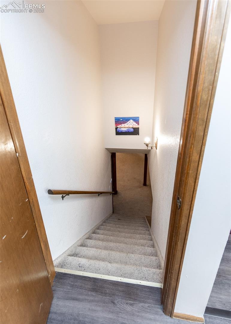 Stairway to basement