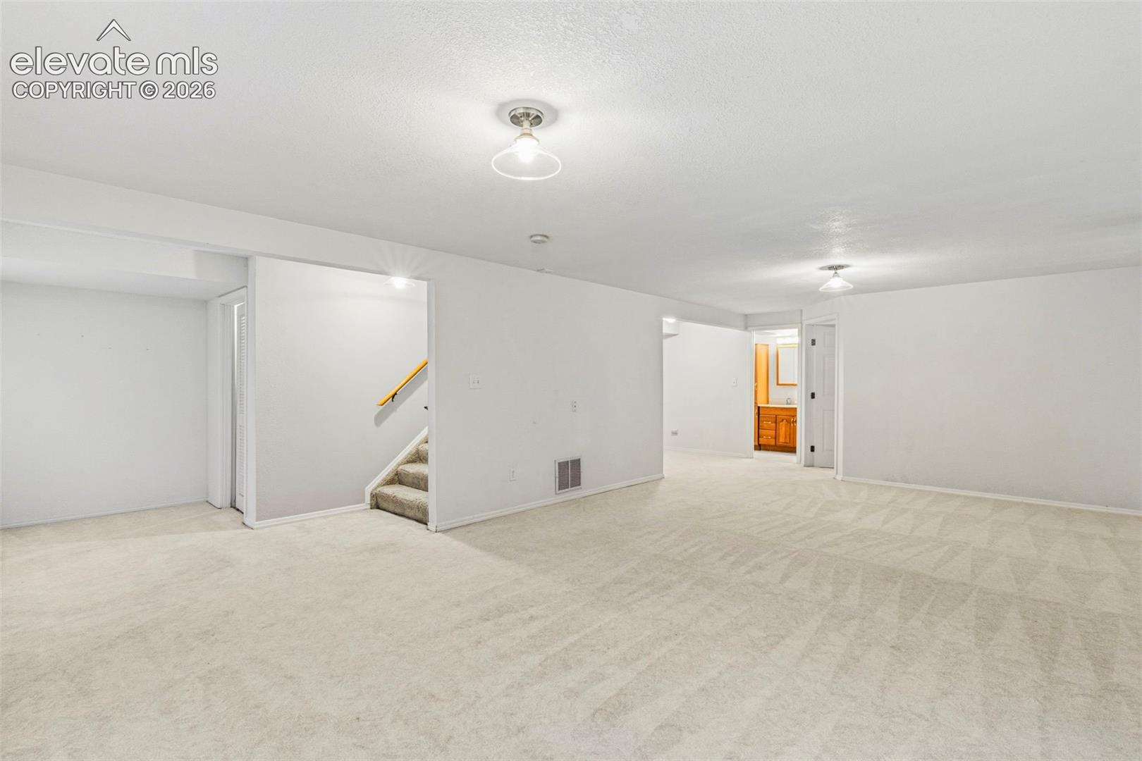 Spacious Family/Rec Room in the basement