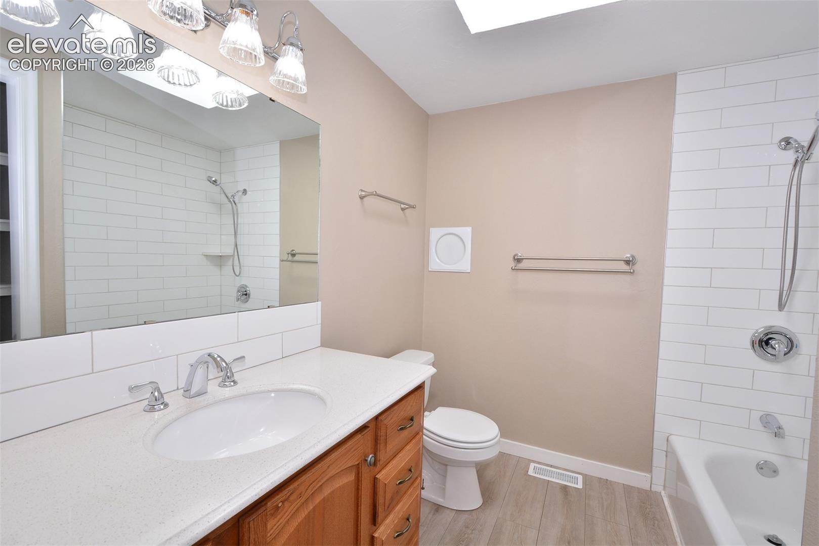 Bathroom on upper level