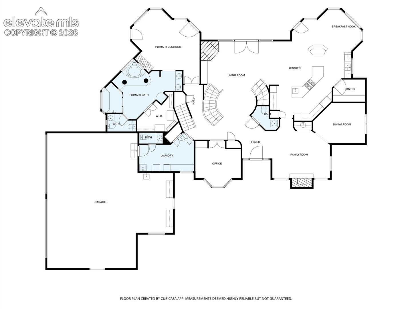 Main floor floorplan