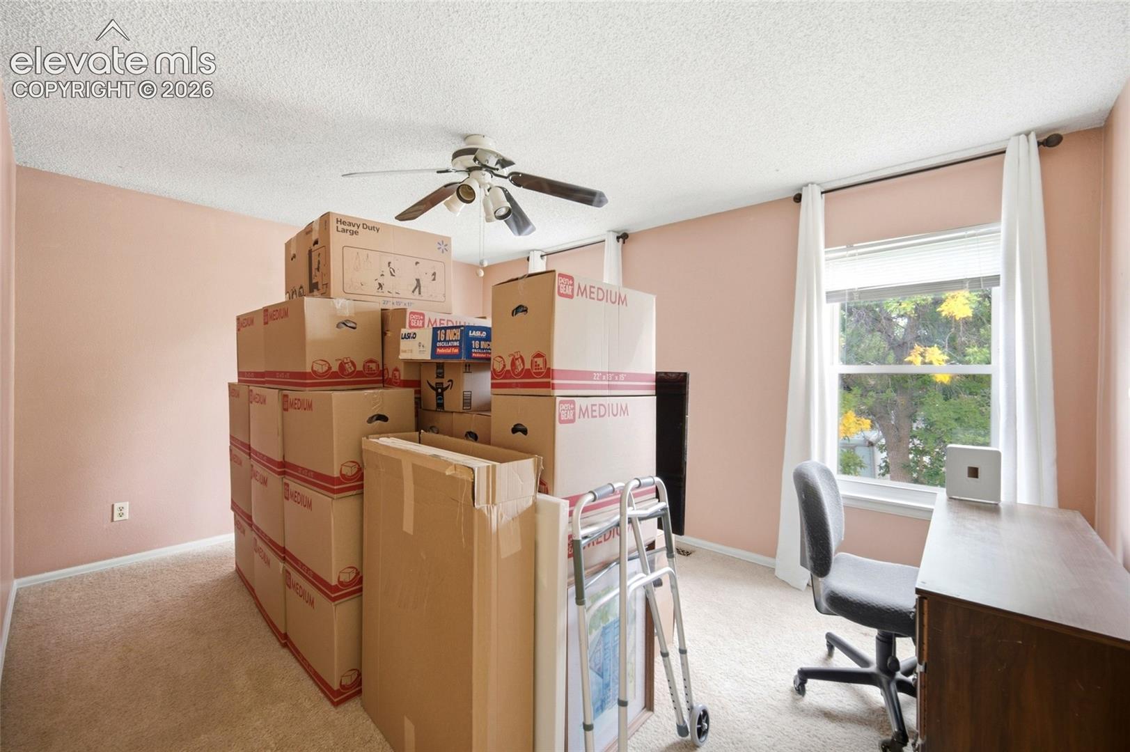 Upper level bedroom - getting ready for the move.