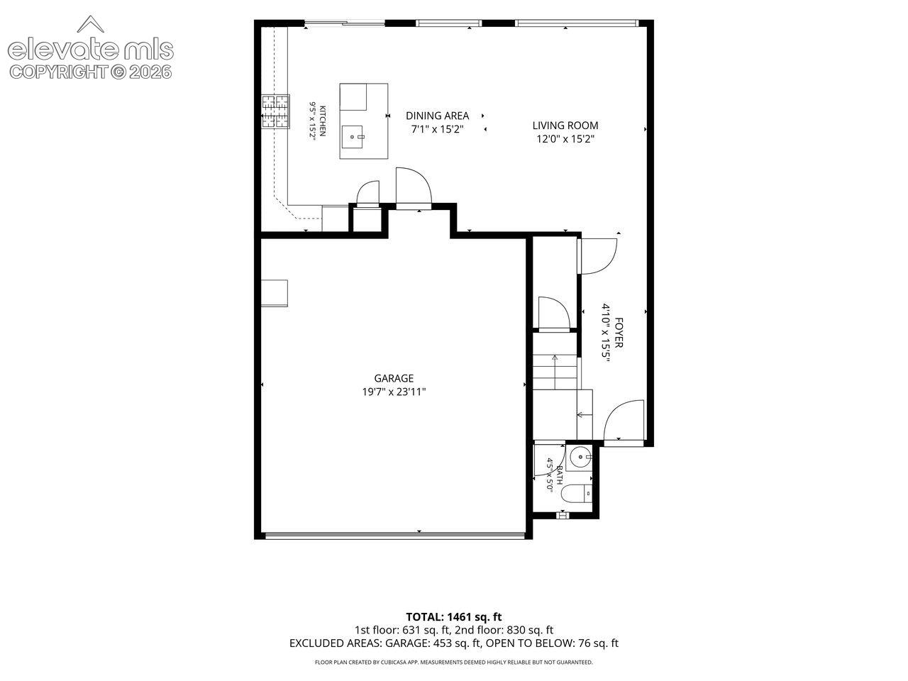 Main evel floor plan