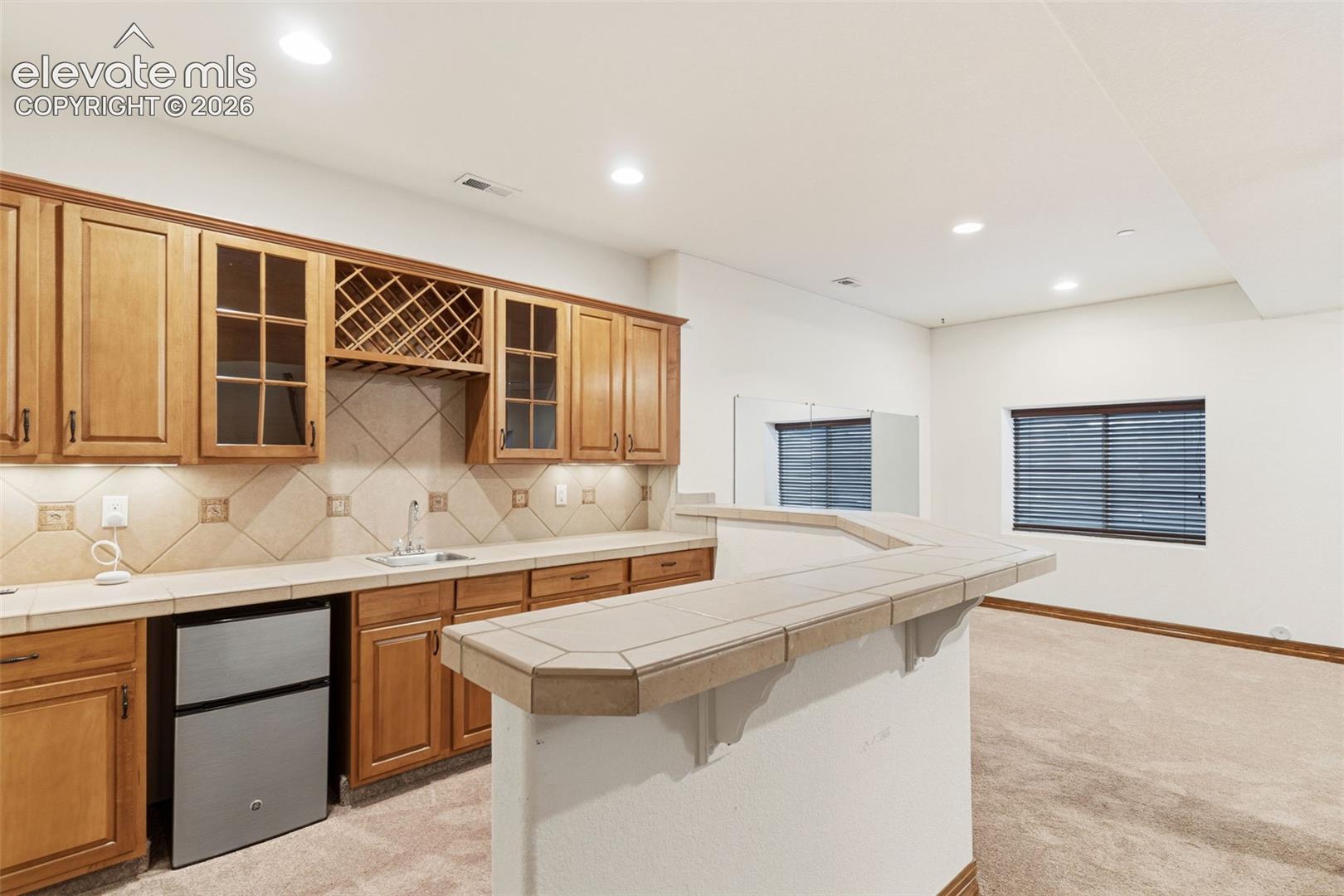 Wet Bar in Great Room