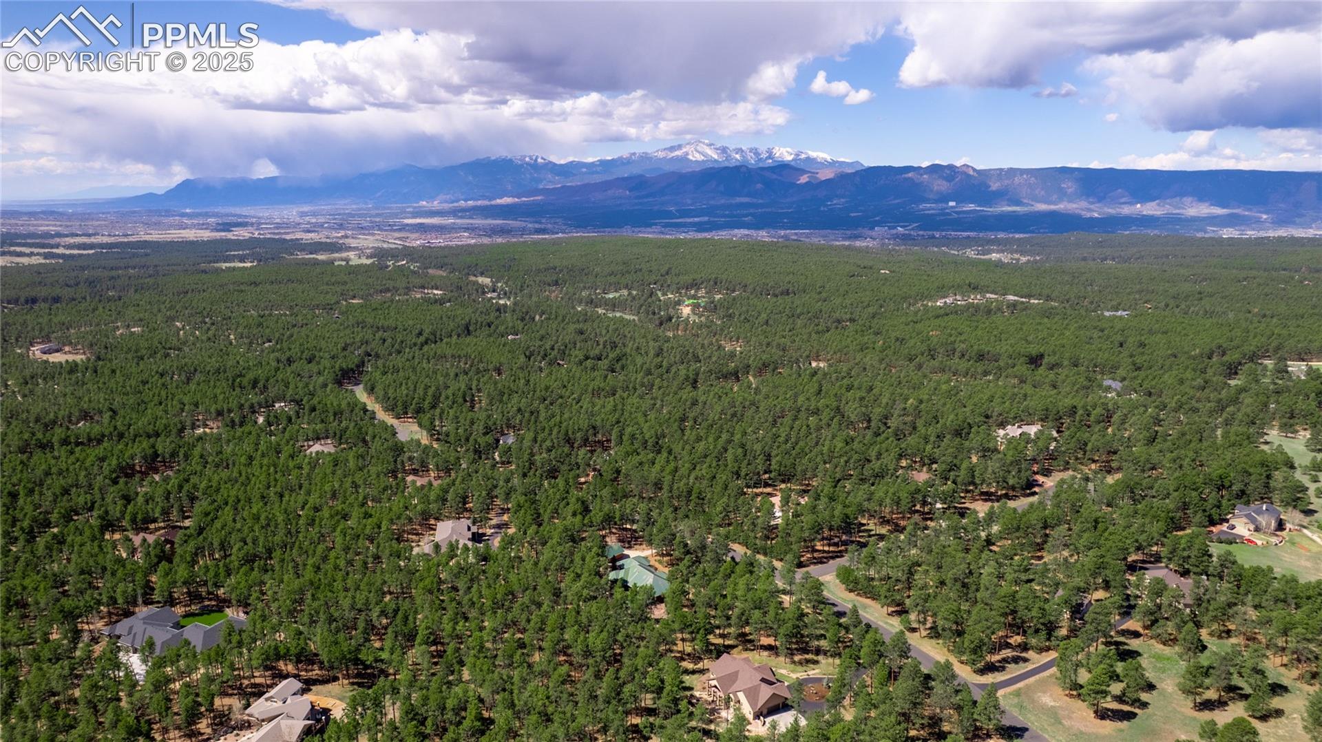 Aerial view of area