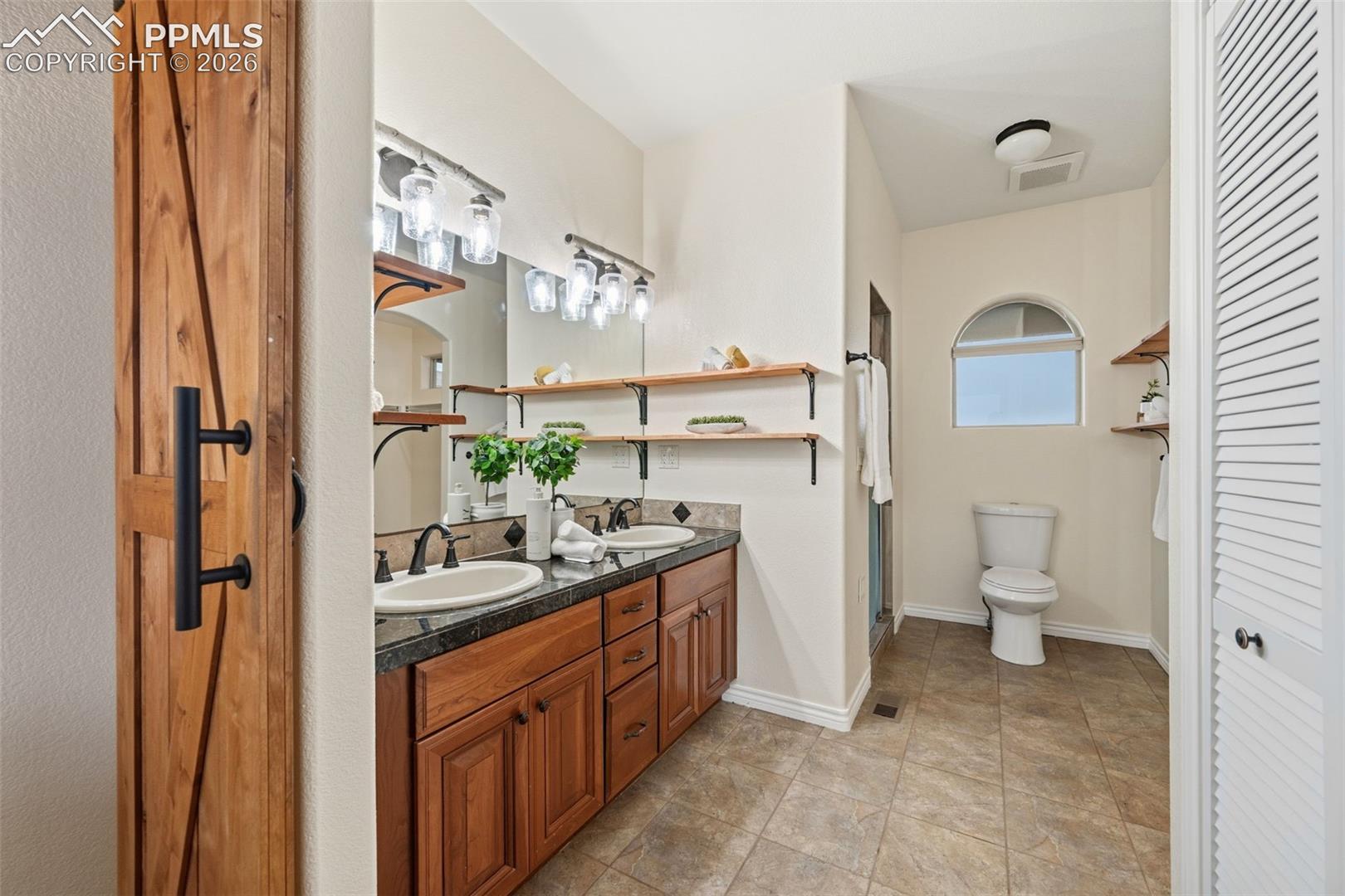 
Ceramic floors have radiant heat