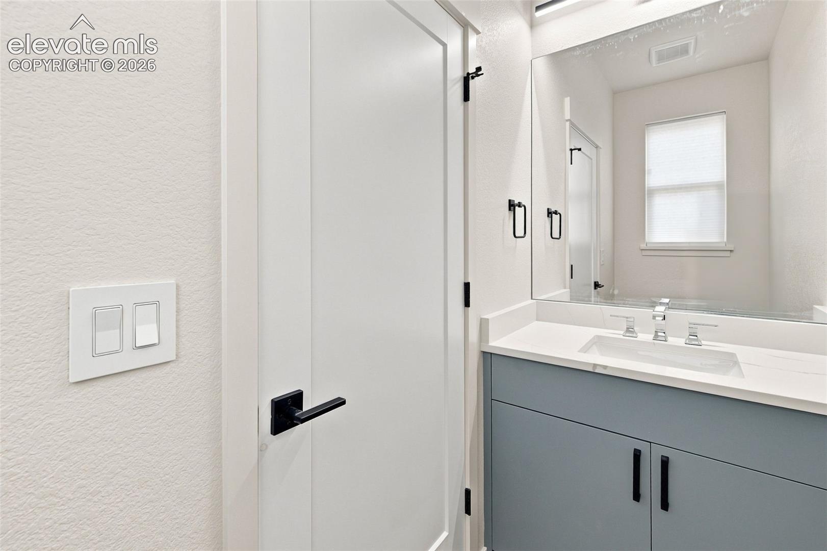 image is from the model unit. subject property has same finishes.