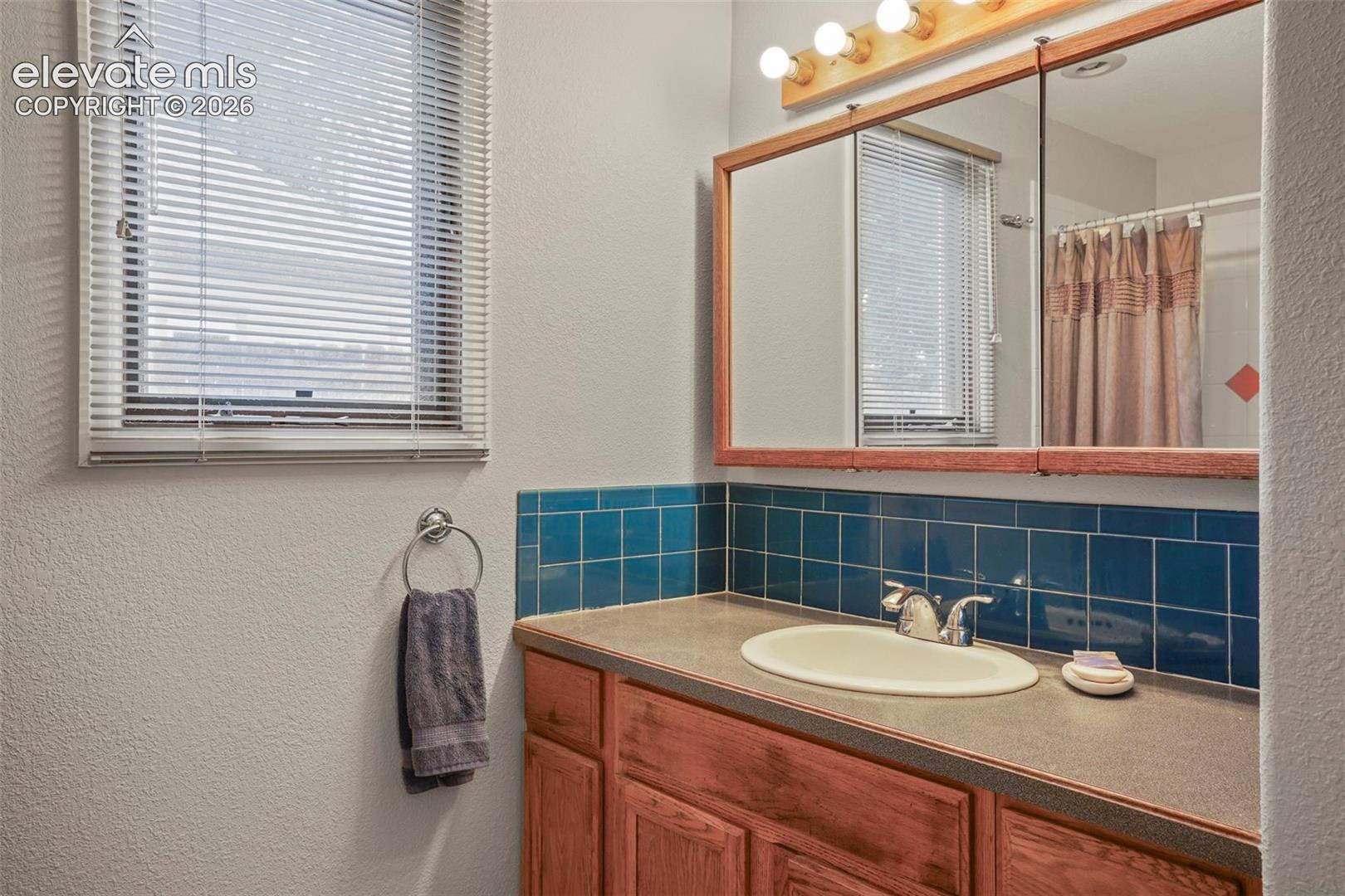 Full Bath off the kitchen