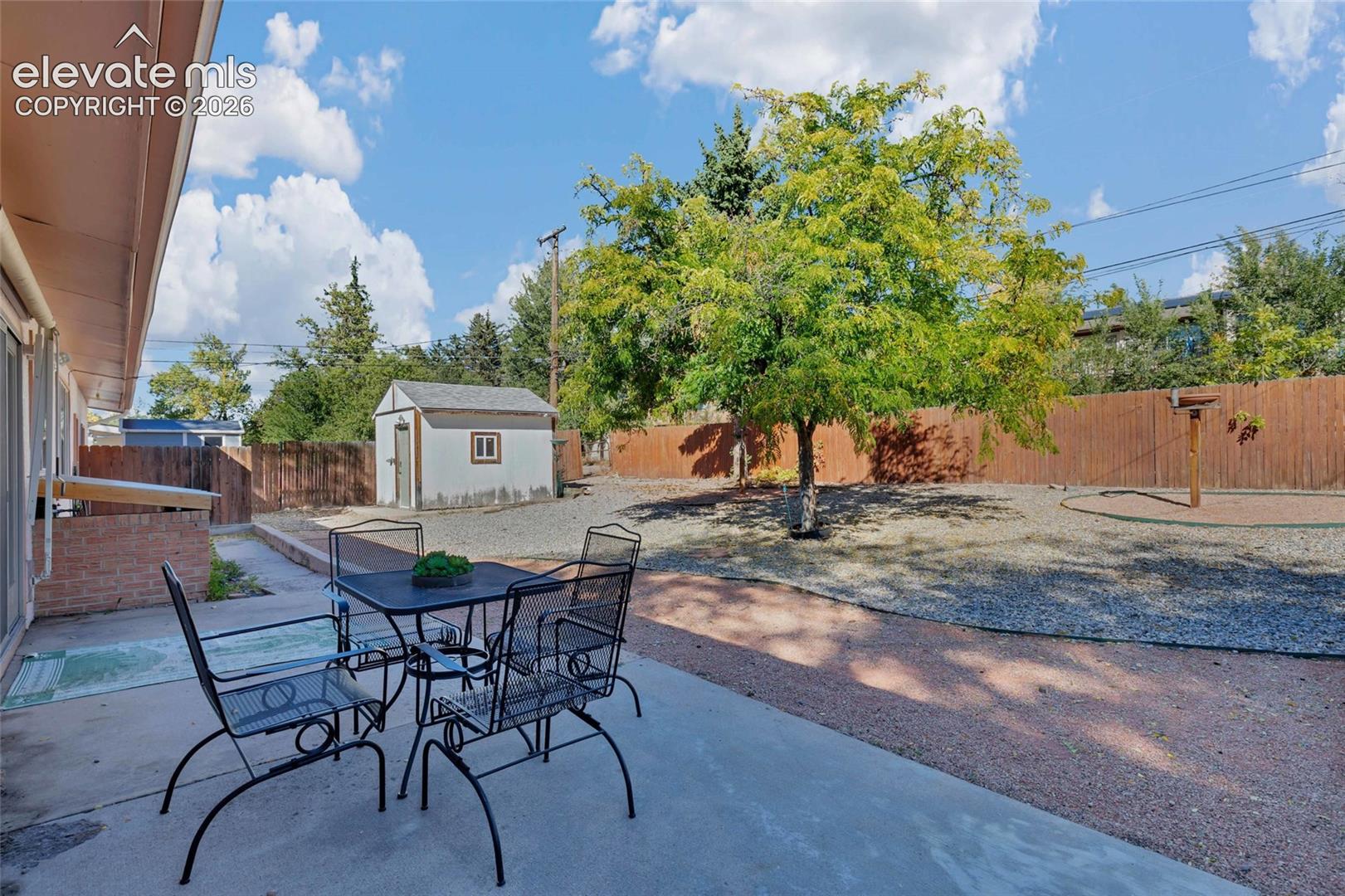 Big backyard!