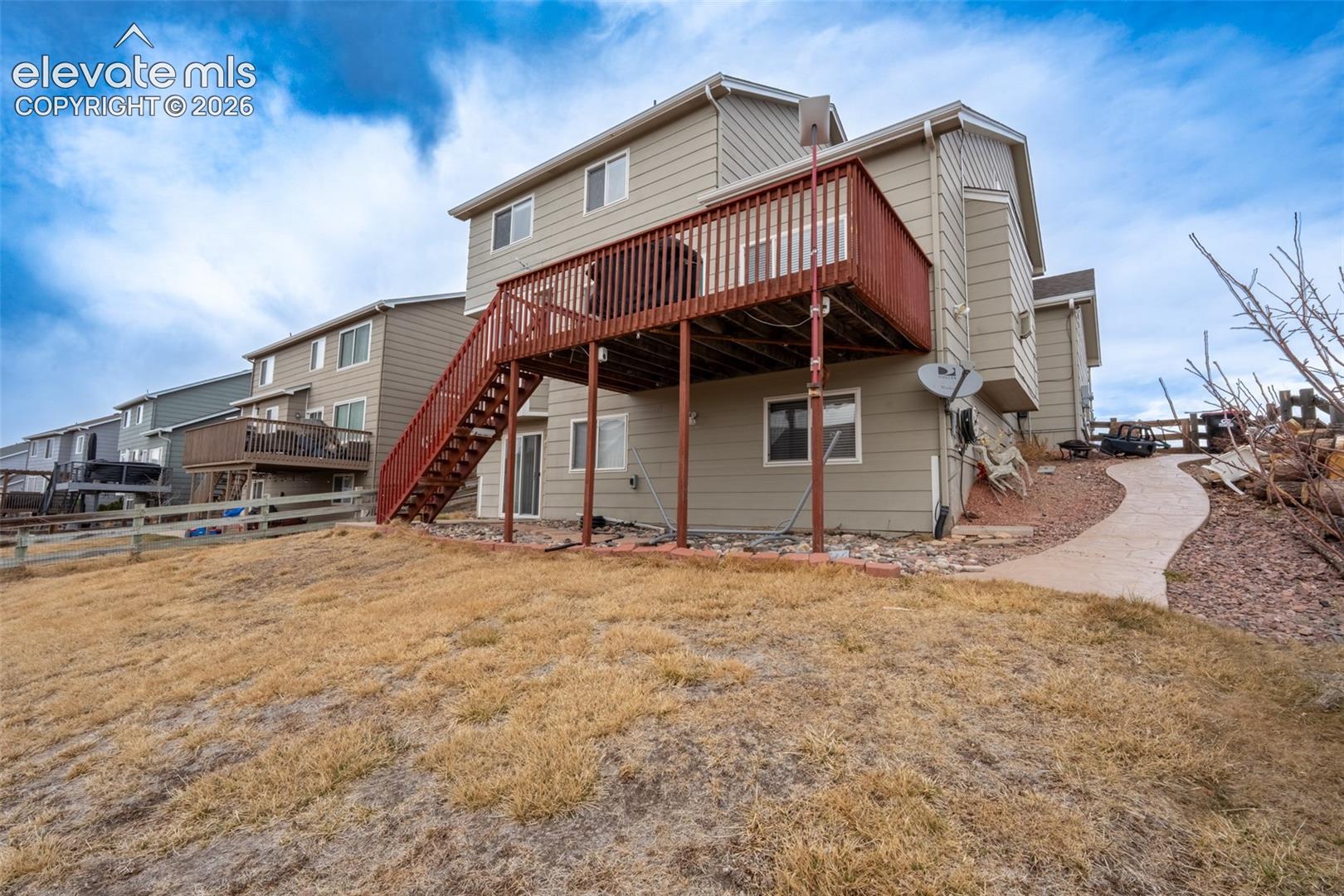 Back yard/deck