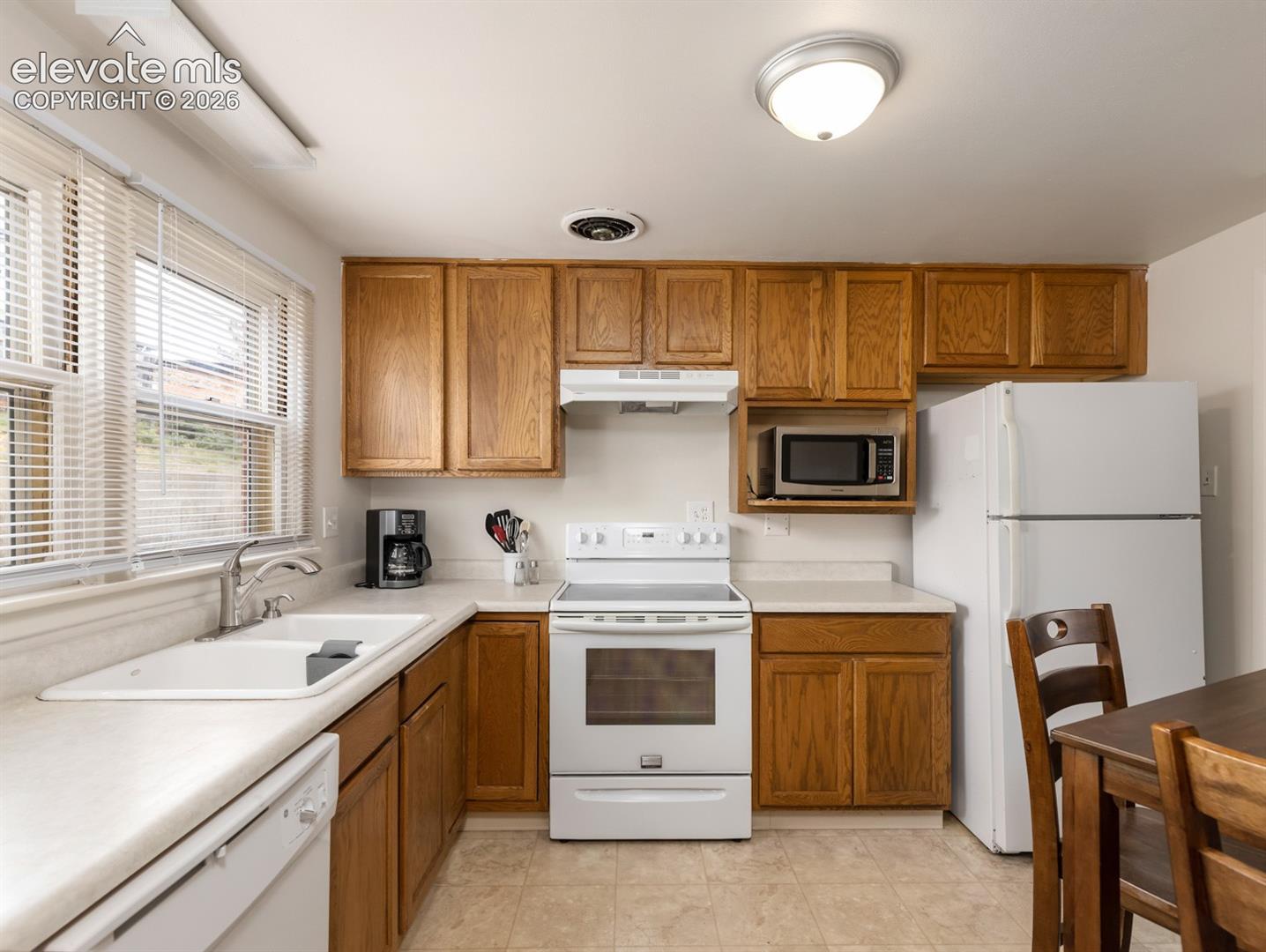 View of kitchen