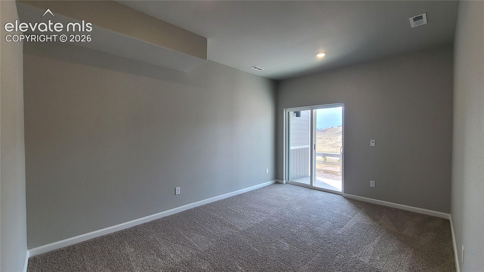 Family Room with walk-out to patio! 