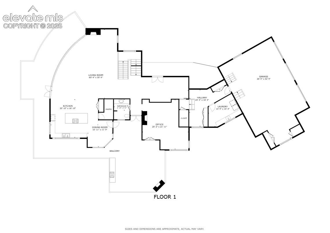 Floorplan - main level
