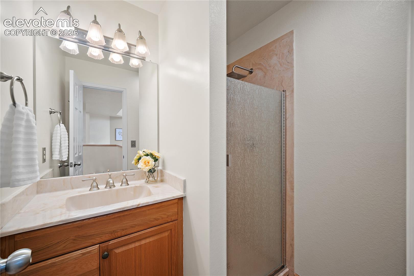 Main level 3/4 bath. 