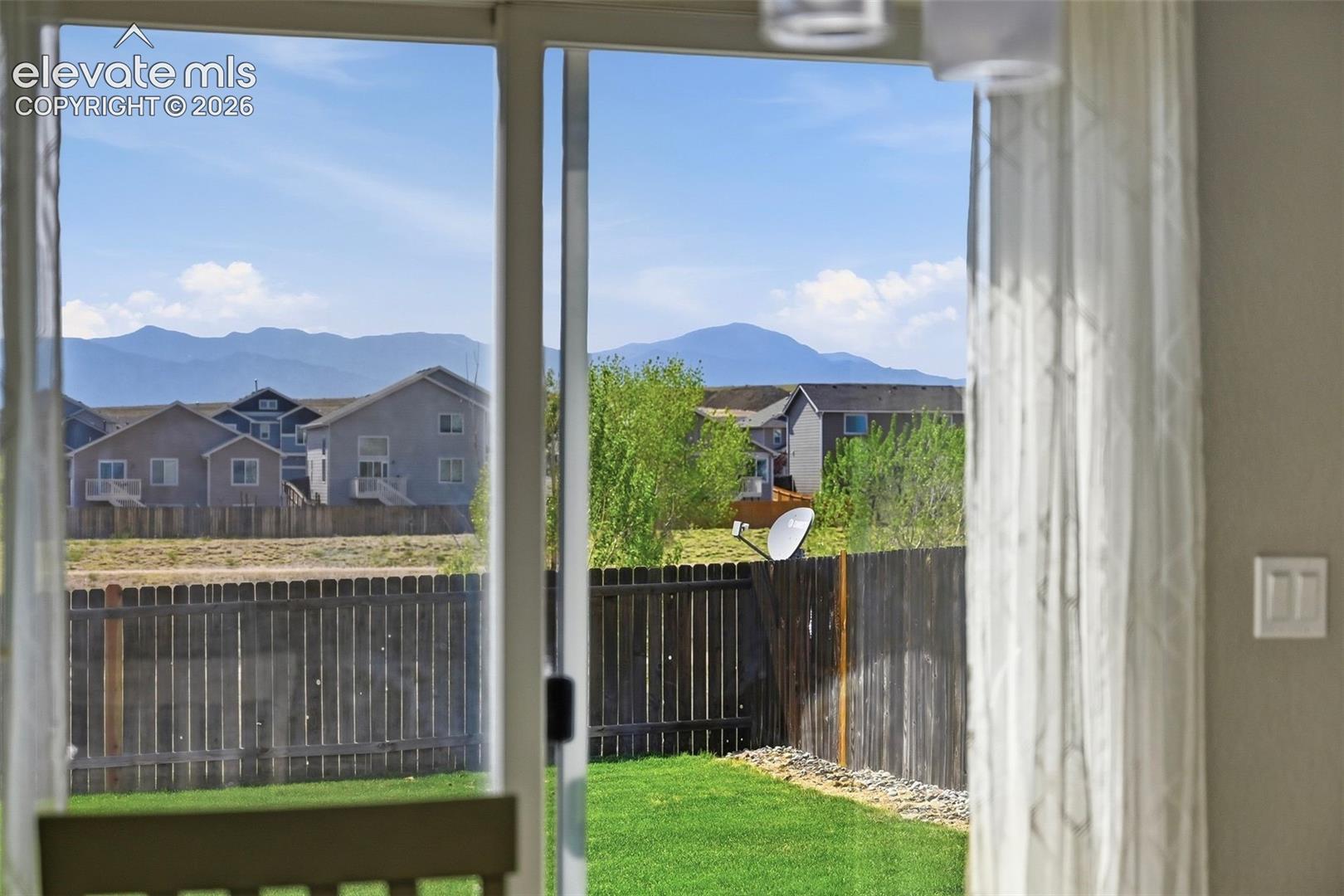 Mountain views from your kitchen sink