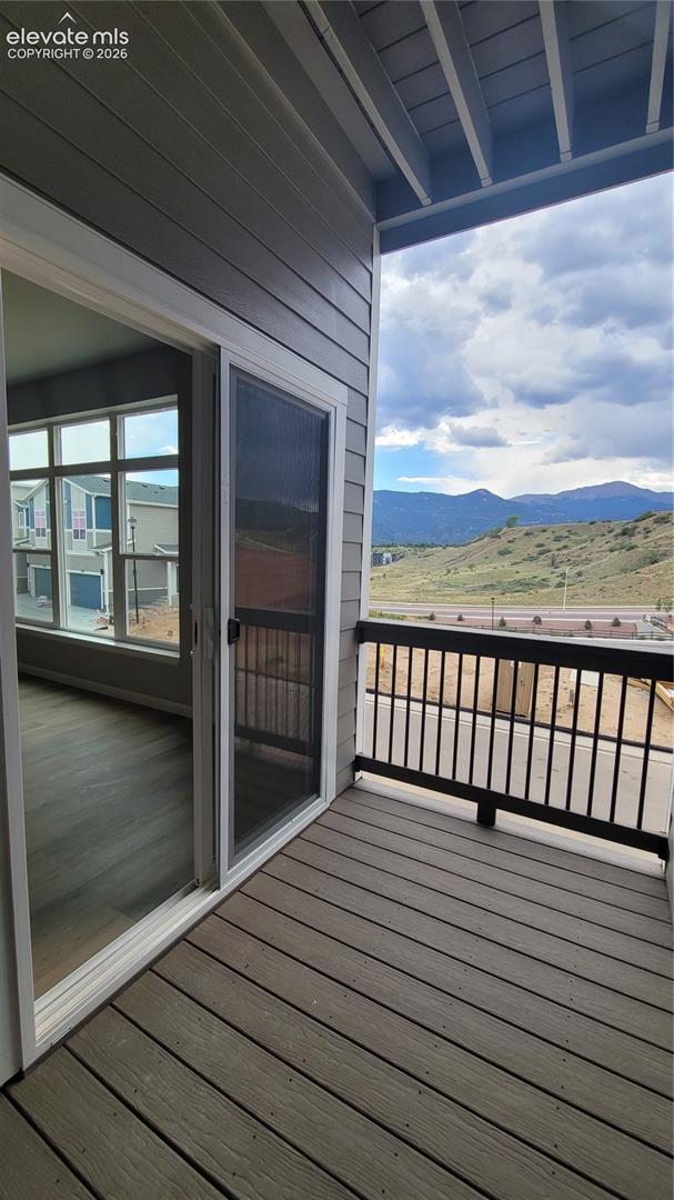 Composite Deck off the Living Room! 