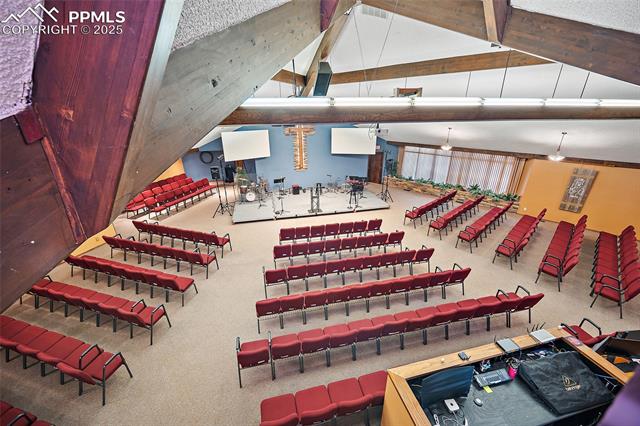 Ample room for stage in the front