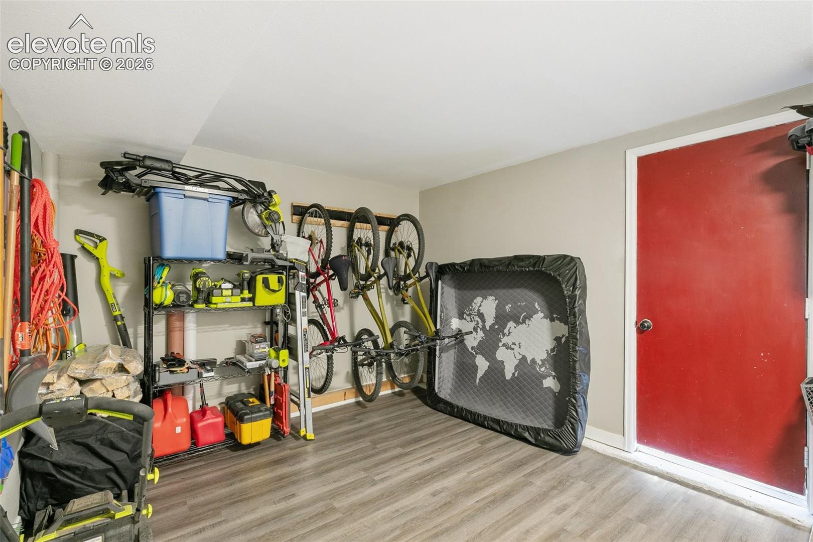 Main level large mudroom and laundry with ample room for storage