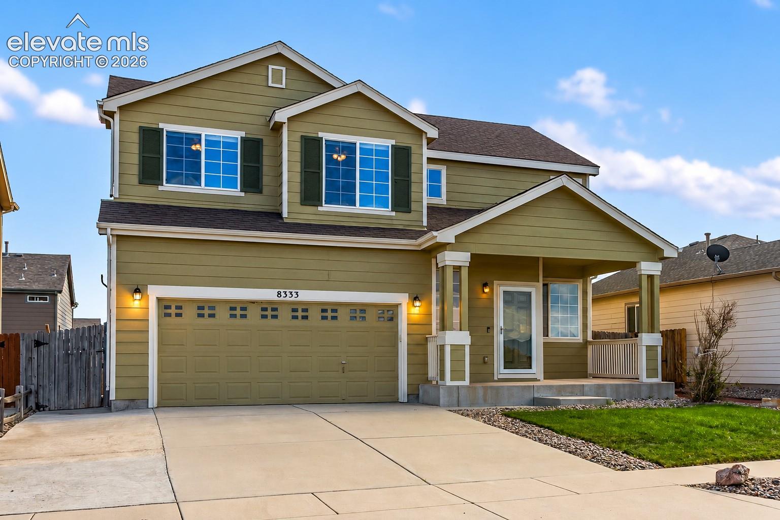 Beautiful 2 story home with great curb appeal and landscaped yard.