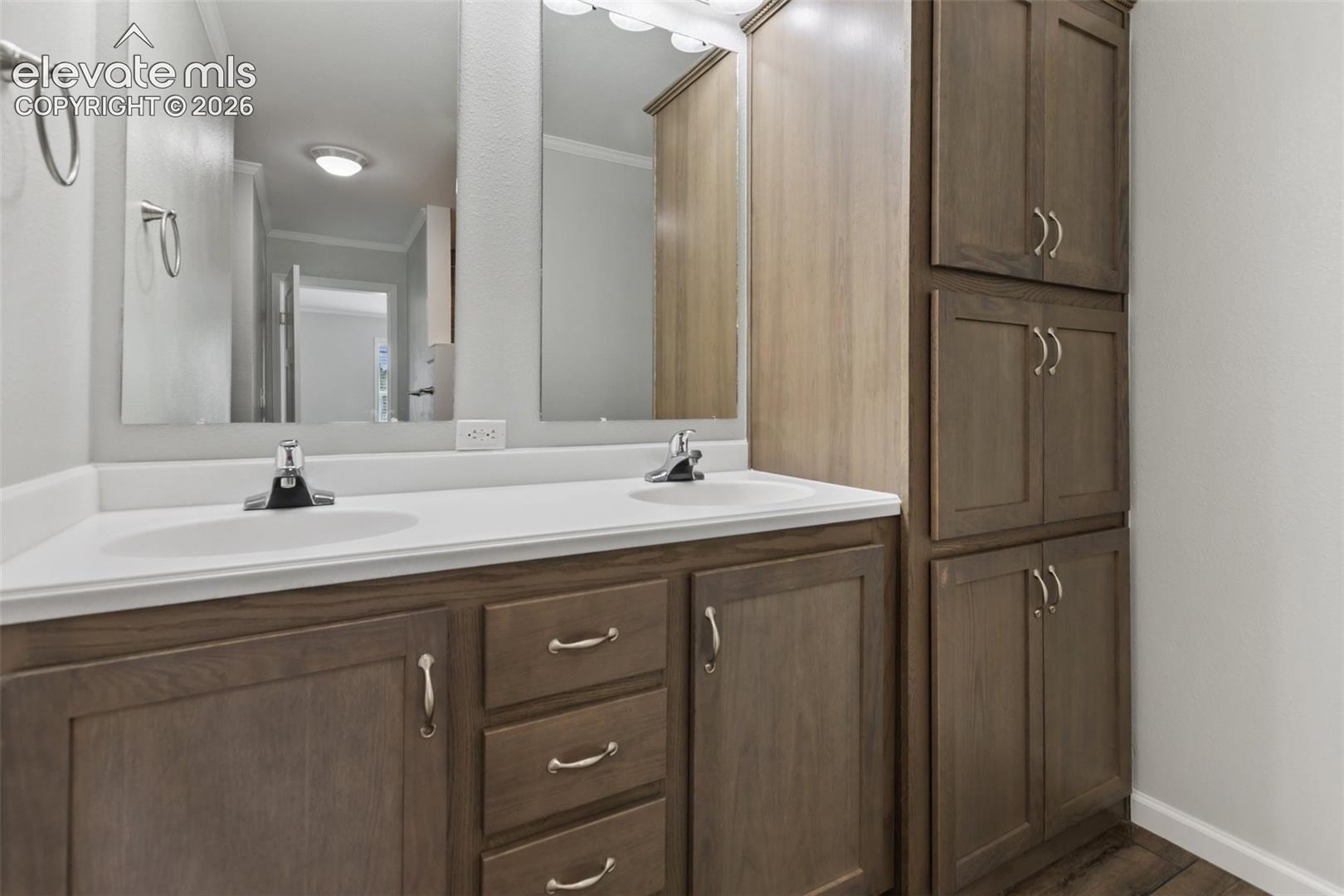 Primary Bathroom double vanity