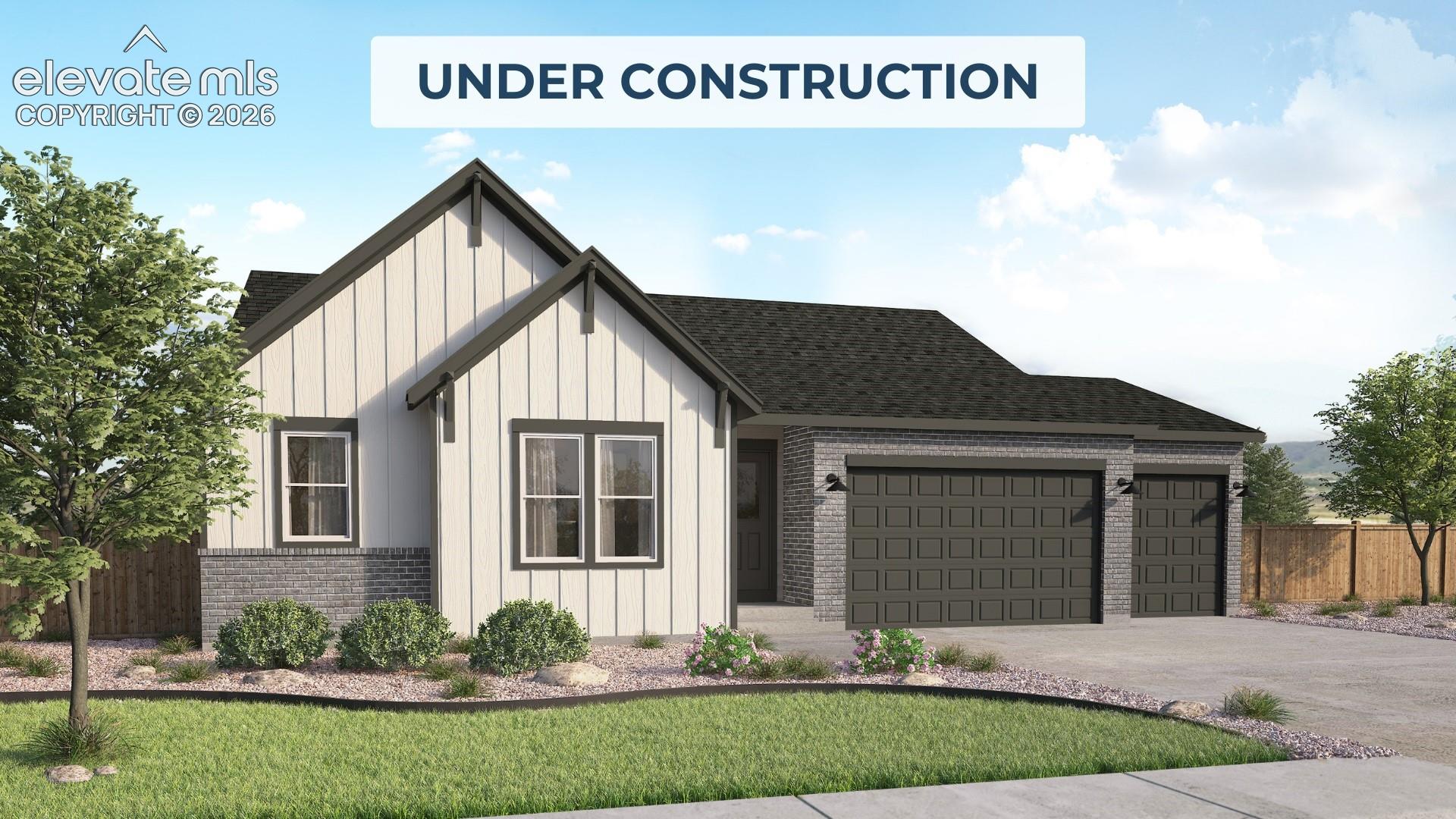Set on a corner lot with views in Monument’s Jackson Creek community, this 5-bedroom, 3.5-bath Tenley features a farmhouse exterior, finished basement, 3-car garage and large covered patio. The open main-level living area is centered around a fireplace, with large windows providing natural light throughout the space. The kitchen features quartz countertops, a five-burner gas cooktop, convection oven, combination microwave and ample cabinetry, with quartz surfaces continuing throughout the home for a cohesive finish. The primary suite offers large windows and an adjoining bath with a freestanding tub, double sinks, spacious shower, private water closet and generously sized walk-in closet. A finished basement expands the living space and provides flexibility for recreation, guests, a home office or hobbies. The large covered patio creates additional space for outdoor dining and relaxation while taking advantage of the surrounding views. Located in Jackson Creek in Monument, with access to nearby shopping, dining and recreation, along with convenient connections to I-25, Colorado Springs and the surrounding Front Range.