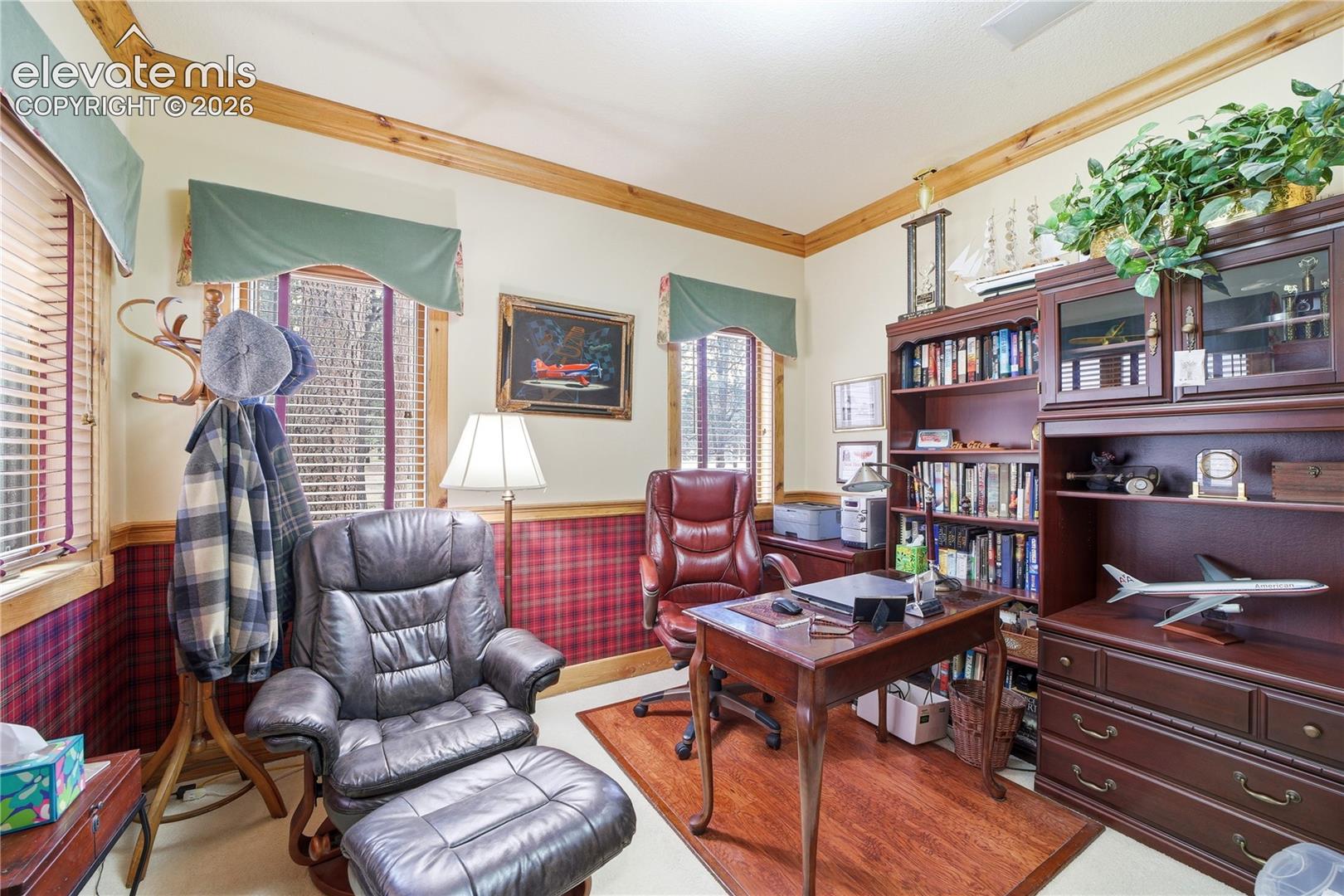 Main level den or home office