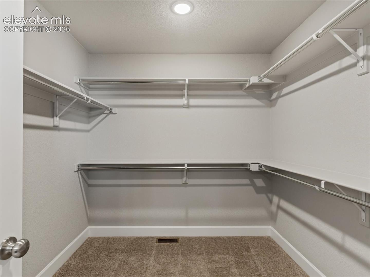 Large walk-in closet
