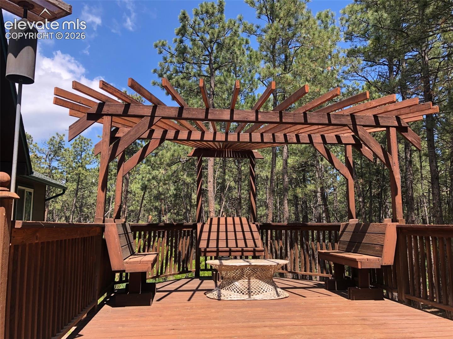 Pergola area is 10 x 13