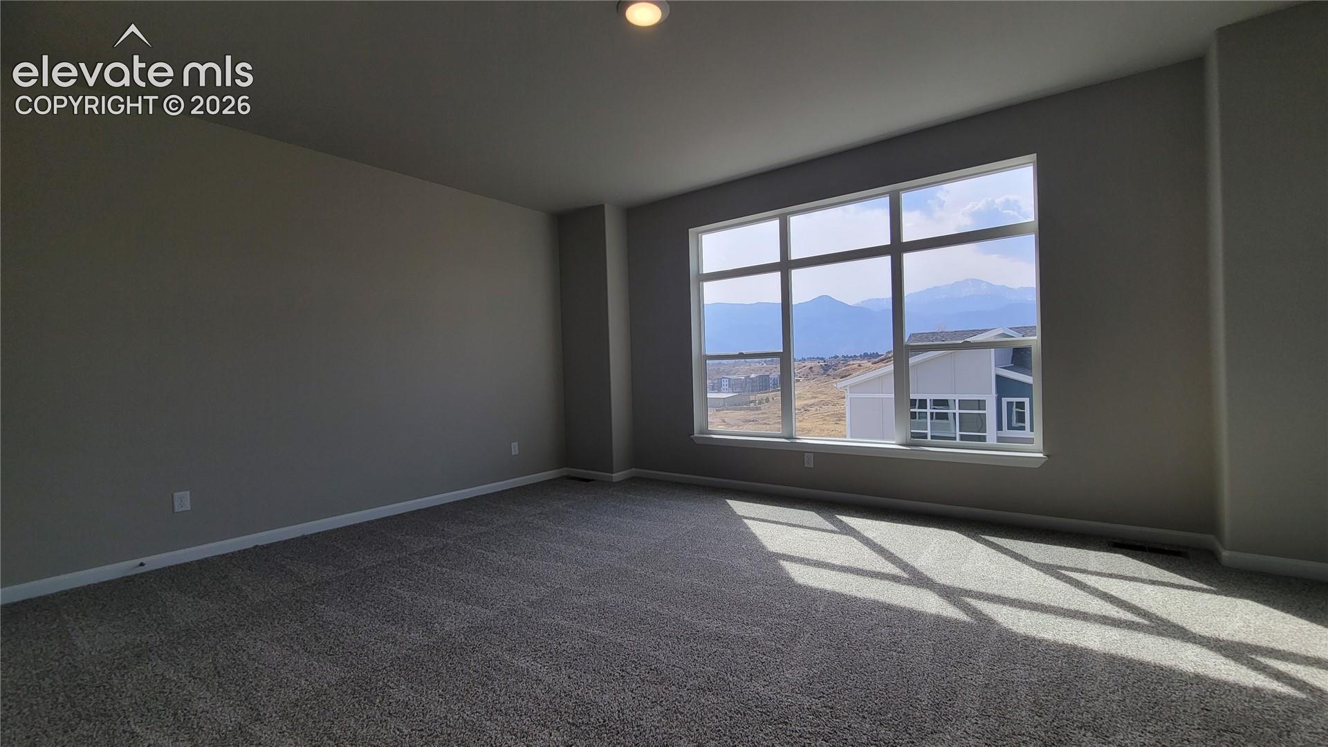 Primary Suite is accompanied with a private deck, plush bathroom, and walk-in closet!