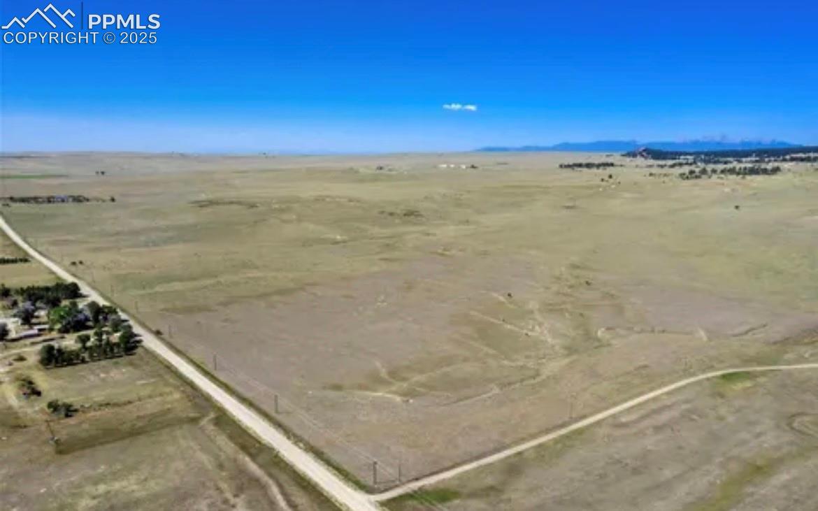 Drone / aerial view featuring a rural view