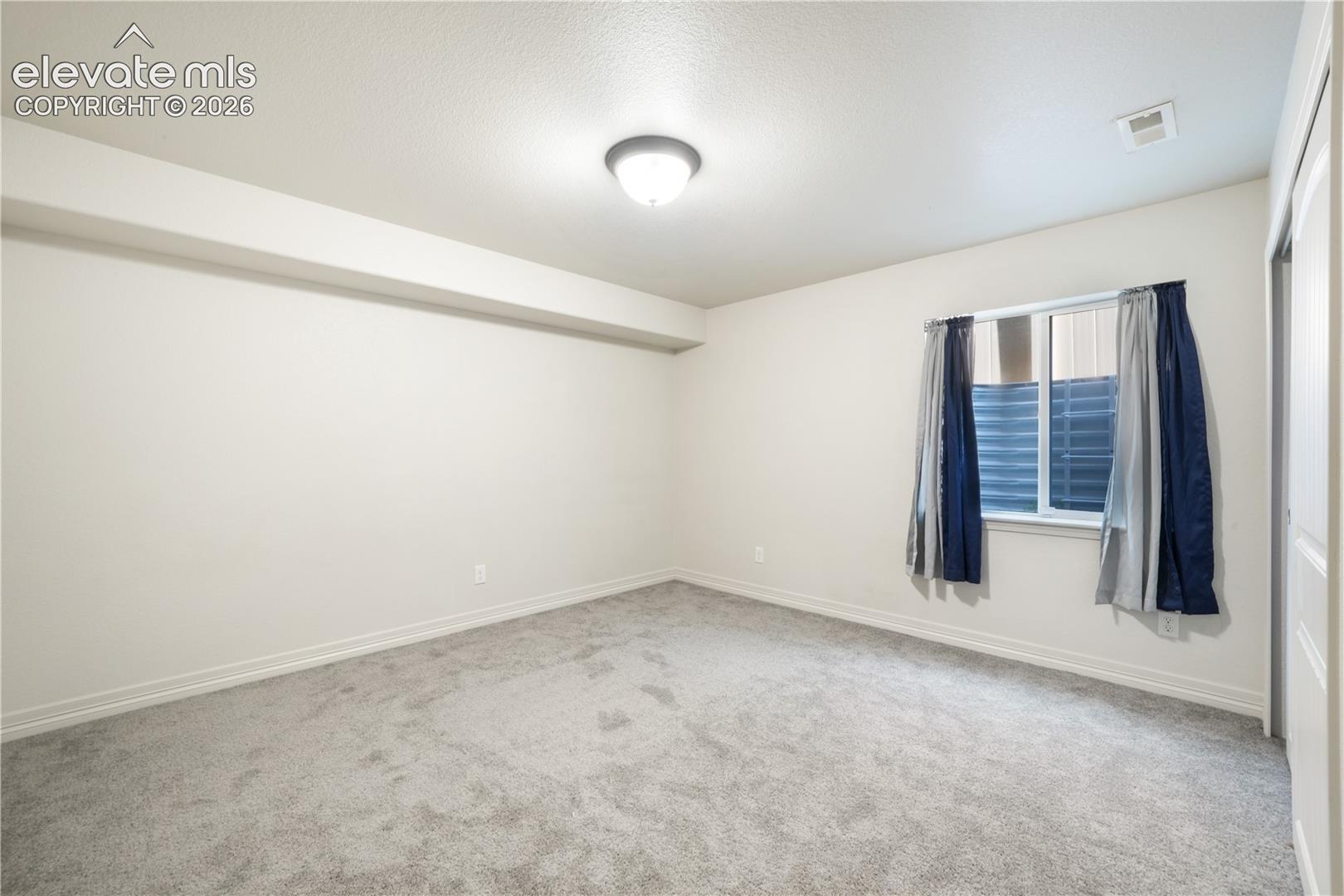 Basement 3rd bedroom new carpet