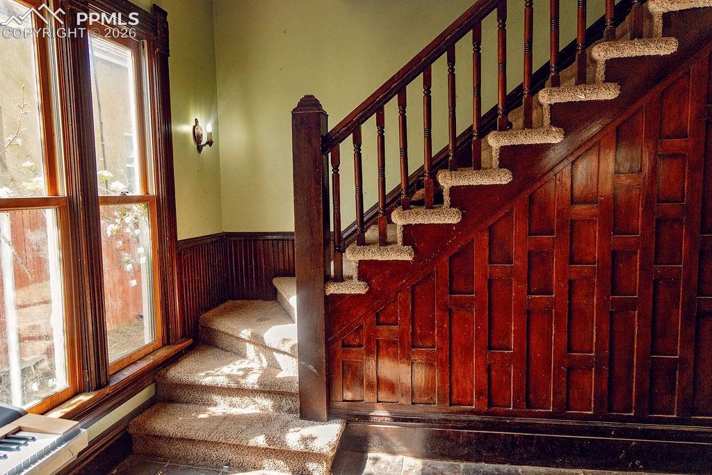 Stairs to Upper Level (in Sitting Room)