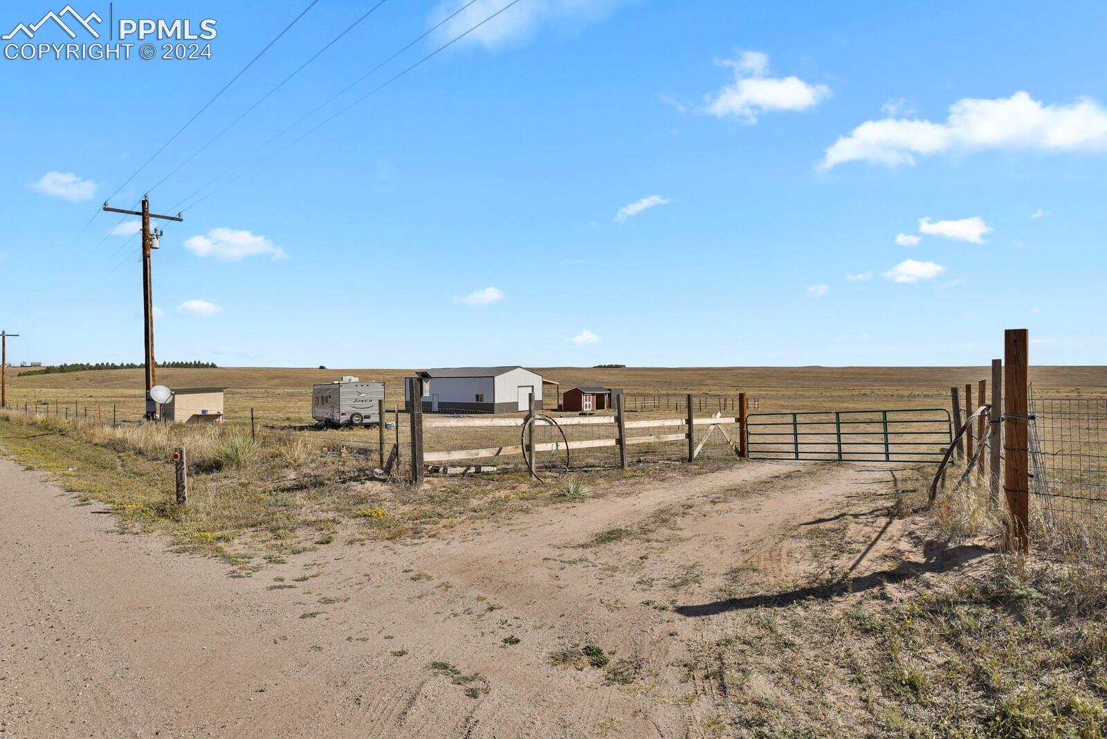 Gated entrance with convenient access from Oil Well Road
