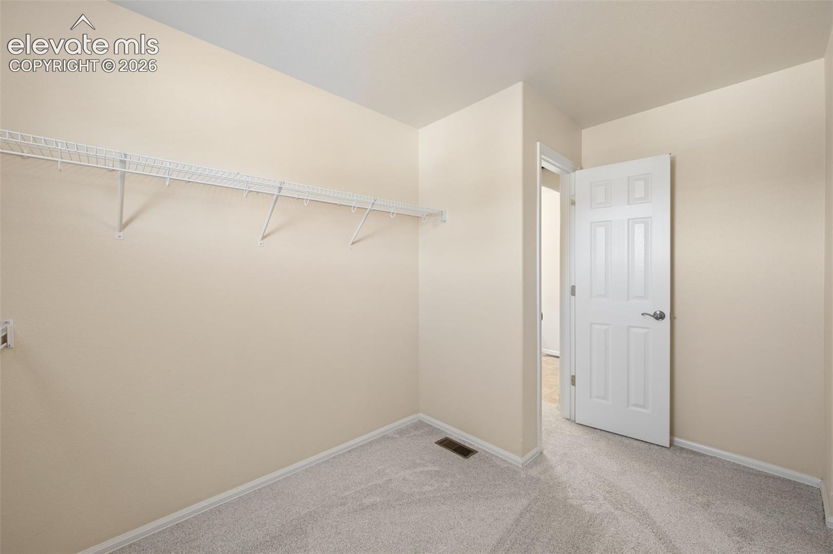 Primary Bedroom Oversized Walk In Closet