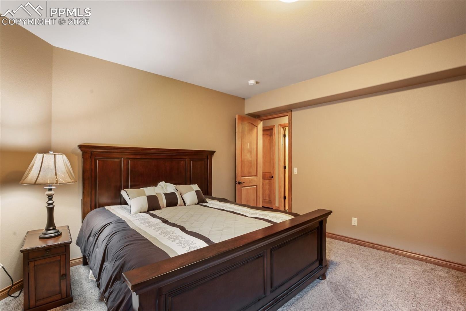 Bedroom in lower level