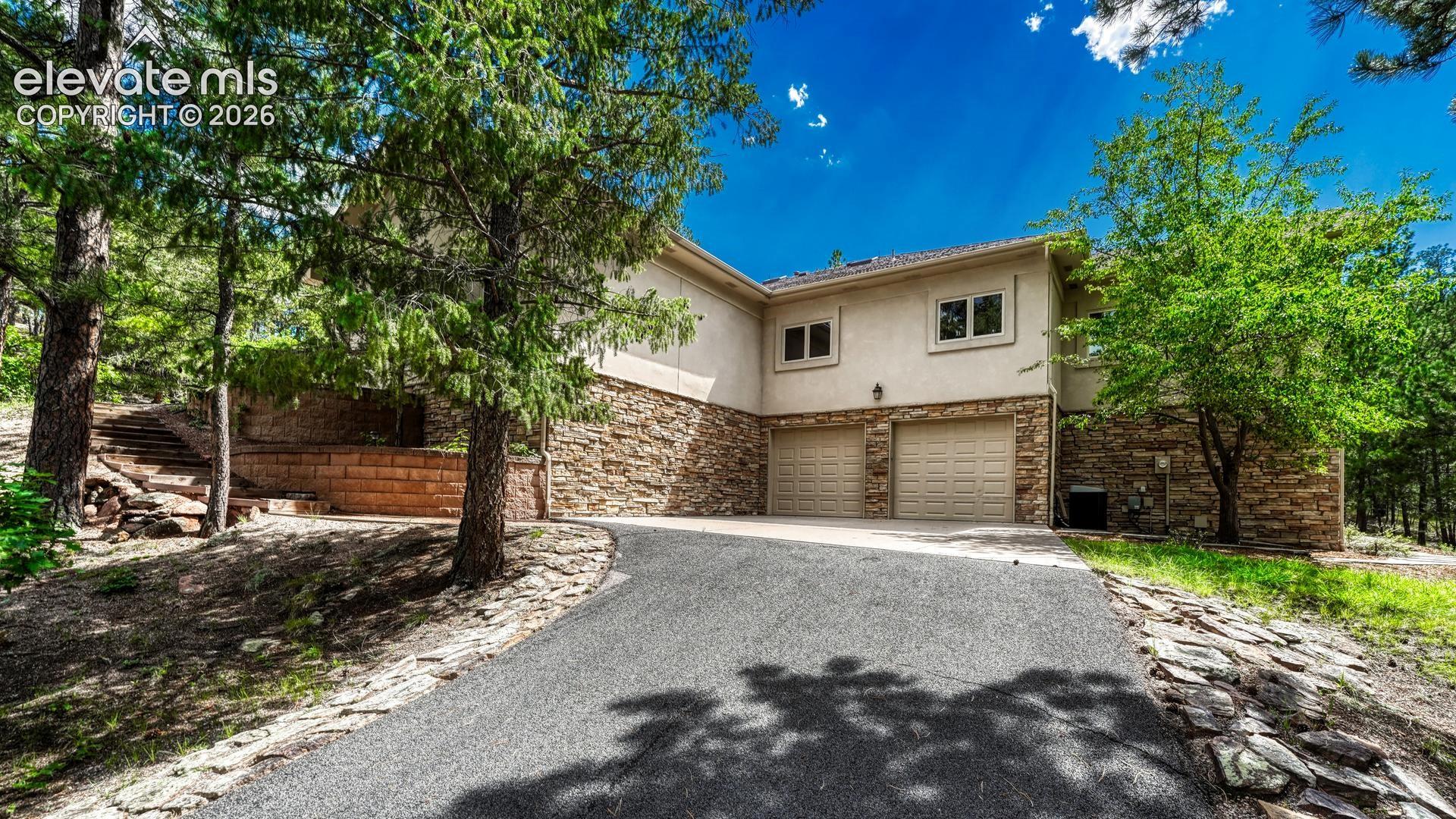 Exterior of Attached 2-Car Garage