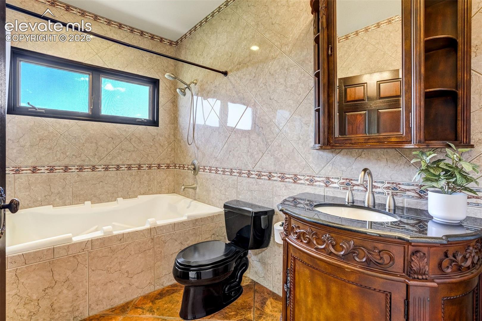 Dedicated bathroom for upper secondary Junior  suite. 