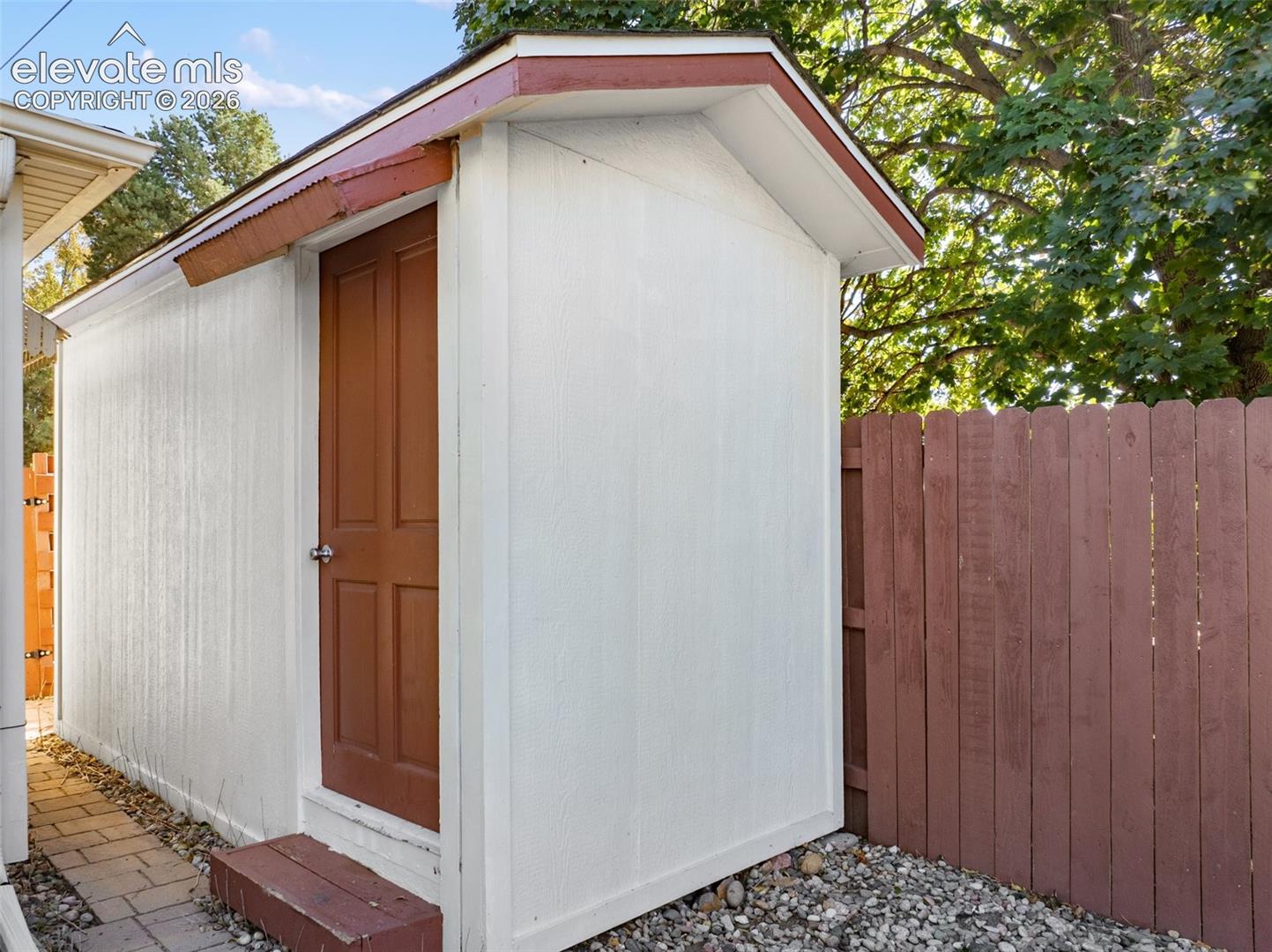 Storage Shed - In Backyard 