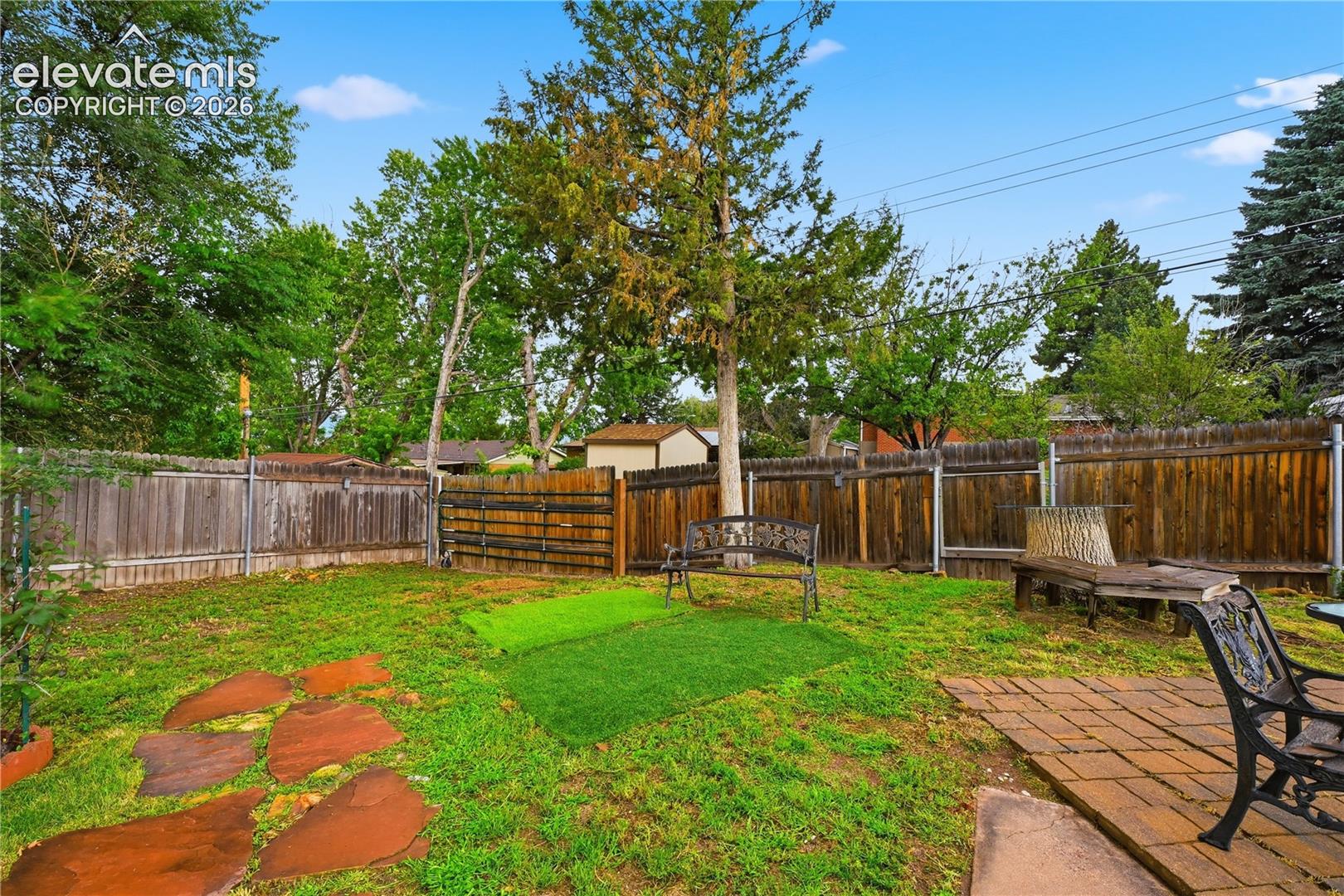 Gate with Alley Access
