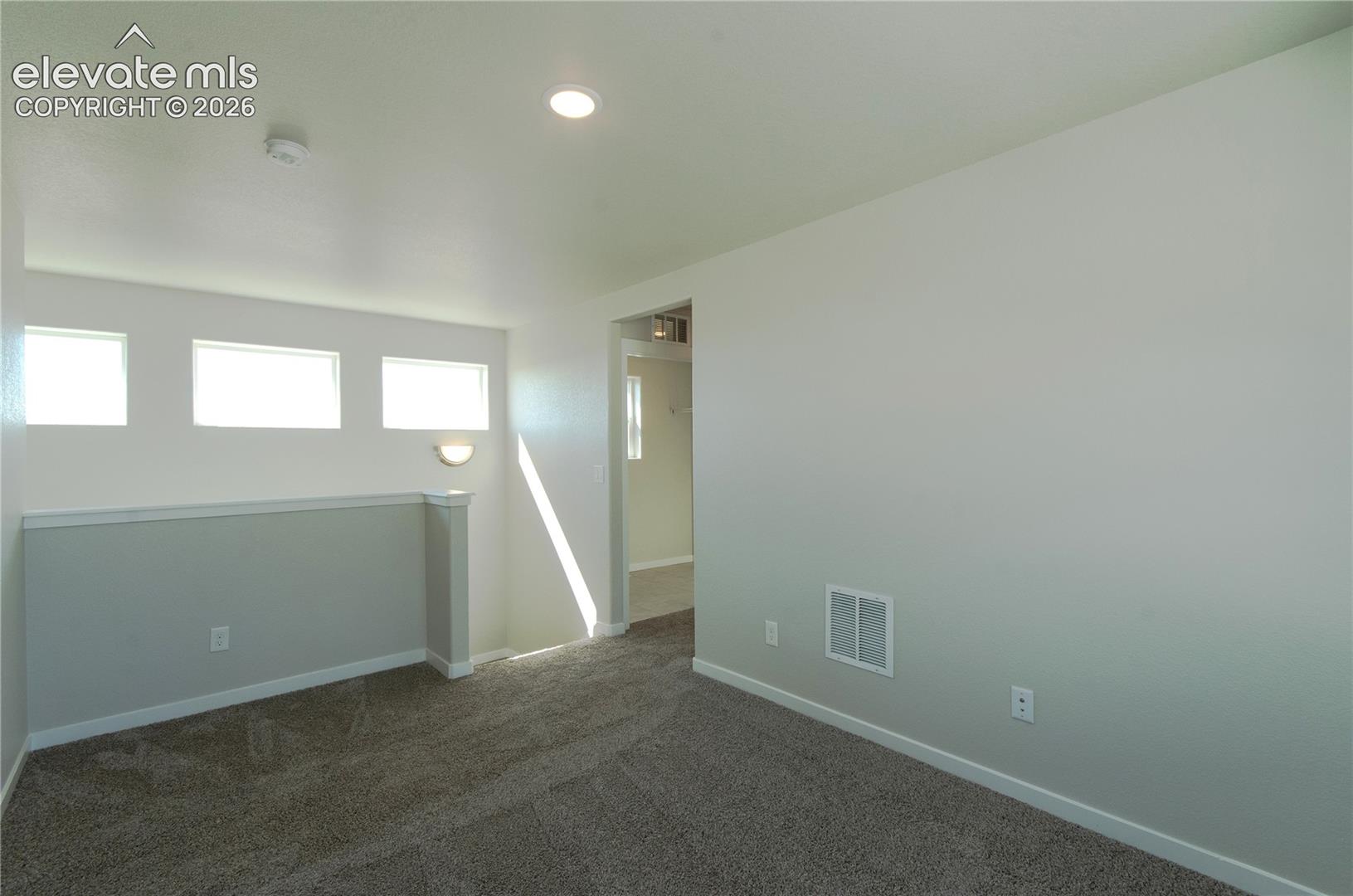 laundry room located upstairs