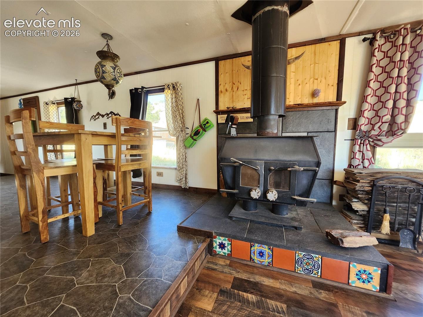 With Woodstove