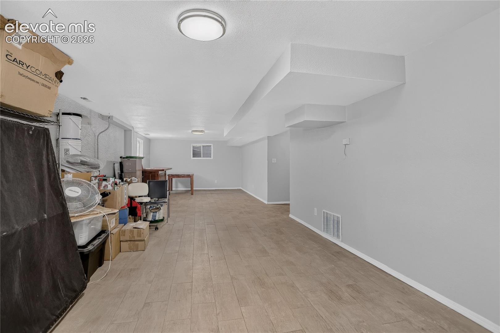 Expansive rec room - lower level
