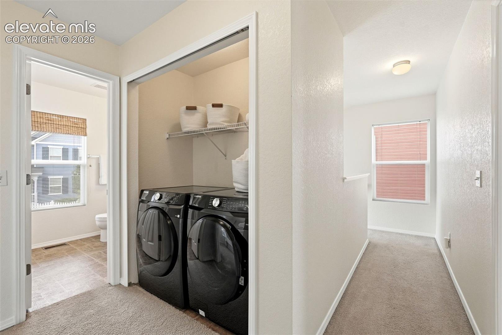 Upper Level Laundry by bedrooms